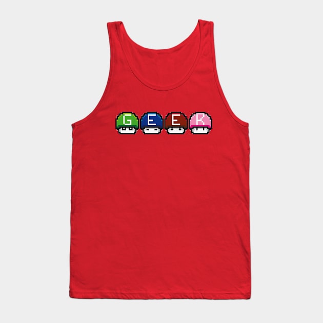 geek Tank Top by DarkChoocoolat